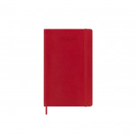 Moleskine 2025 18-month Weekly Large Softcover Notebook: Scarlet Red