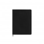 Moleskine 2025 18-Month Weekly XL Softcover Notebook: Black