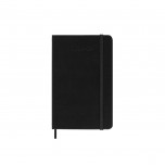 Moleskine 2025 18-Month Weekly Horizontal Pocket Hardcover Notebook: Black