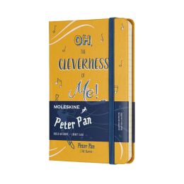 Moleskine Peter Pan Limited Edition Peter Orange Yellow Pocket Ruled Notebook Hard