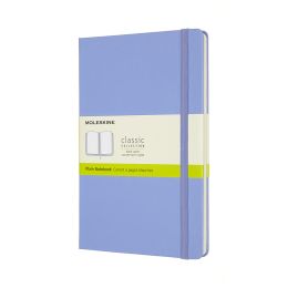 Moleskine Large Plain Hardcover Notebook: Hydrangea Blue