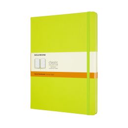 Moleskine Extra Large Ruled Hardcover Notebook: Lemon Green
