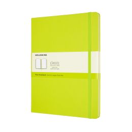 Moleskine Extra Large Plain Hardcover Notebook: Lemon Green