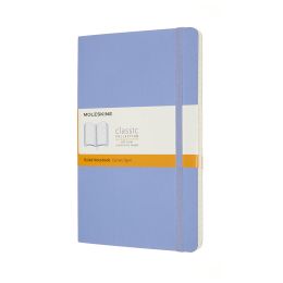 Moleskine Large Ruled Softcover Notebook: Hydrangea Blue