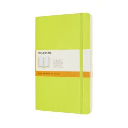 Moleskine Large Ruled Softcover Notebook: Lemon Green