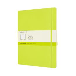 Moleskine Extra Large Plain Softcover Notebook: Lemon Green