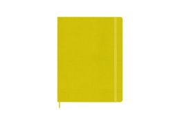 Moleskine Extra Large Ruled Hardcover Silk Notebook: Hay Yellow