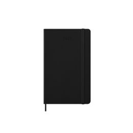 Moleskine 2026 12-Month Daily Large Hardcover Notebook: Black