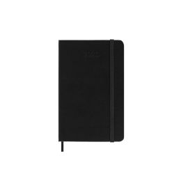 Moleskine 2026 12-Month Daily Pocket Hardcover Notebook: Black