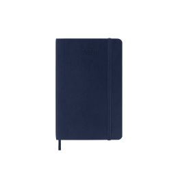 Moleskine 2026 12-Month Daily Pocket Softcover Notebook: Sapphire Blue