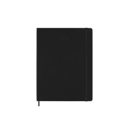 Moleskine 2026 PRO 12-Month Weekly Vertical XL Hardcover Notebook: Black