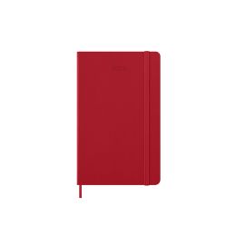 Moleskine 2026 12-Month Weekly Large Hardcover Notebook: Scarlet Red
