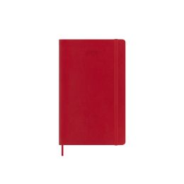 Moleskine 2026 12-Month Weekly Large Softcover Notebook: Scarlet Red