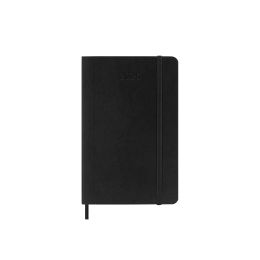 Moleskine 2026 12-Month Weekly Horizontal Pocket Softcover Notebook: Black