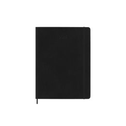 Moleskine 2026 12-Month Monthly XL Softcover Notebook: Black