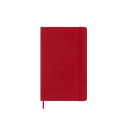 Moleskine 2026 18-Month Weekly Large Hardcover Notebook: Scarlet Red