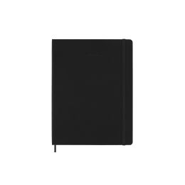 Moleskine 2026 18-Month Weekly XL Hardcover Notebook: Black