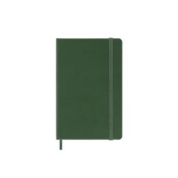 Moleskine 2026 12-Month Weekly Pocket Hardcover Notebook: Myrtle Green