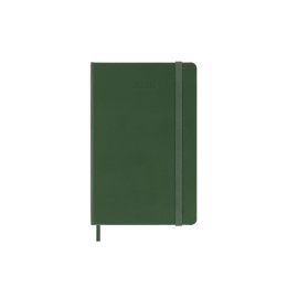 Moleskine 2026 12-Month Daily Pocket Hardcover Notebook: Myrtle Green