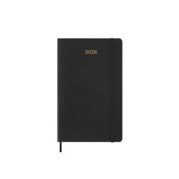 Moleskine Precious & Ethical 2026 12-Month Weekly Large Hardcover Notebook in Box: Mamba Black