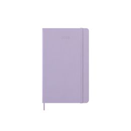 Moleskine 2026 12-Month Daily Large Hardcover Notebook: Pastel Lilac