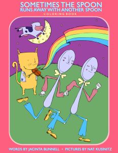 Sometimes the Spoon Runs Away With Another Spoon Coloring Book