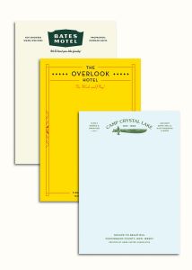 Fictional Hotel Notepads: Horror Set