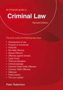 An Emerald Guide to Criminal Law