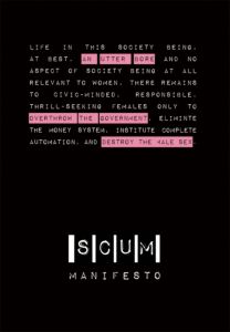 SCUM Manifesto
