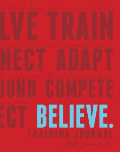 Believe Training Journal (Classic Red, Updated Edition)