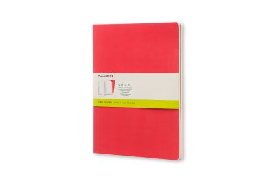 Moleskine Extra Large Volant Geranium Red/scarlet Red Plain Journal