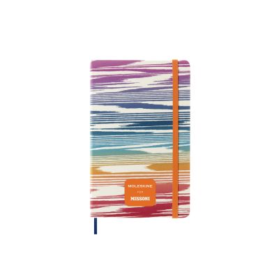 Moleskine Missoni Large Ruled Hardcover Notebook: Fiammato Sfumato