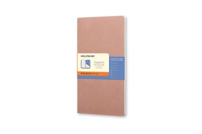 Moleskine Chapters Journal Old Rose Slim Large Ruled