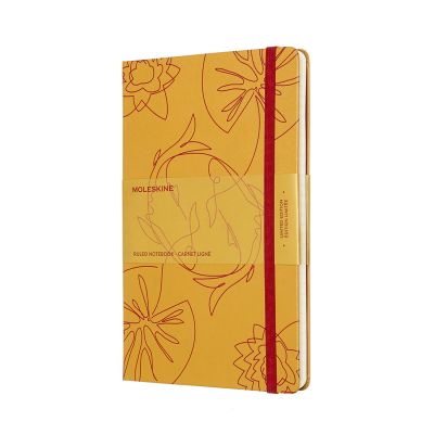 Limited Edition Moleskine Year of the Pig Large Ruled Notebook: Yellow