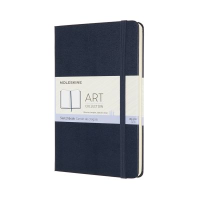 Moleskine Art Medium Sketchbook: Sapphire Blue