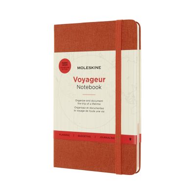 Moleskine Voyageur Travellers Notebook: Hibiscus Orange