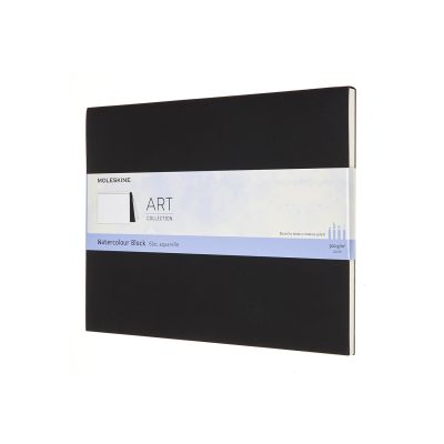 Moleskine Art Extra Large Watercolour Block: Black