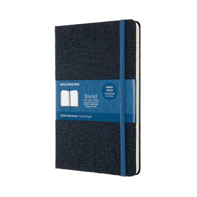 Moleskine Limited Collection Blend 2019 Large Ruled Notebook: Dark Blue