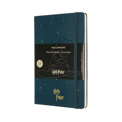 Moleskine Limited Edition Harry Potter Large Ruled Notebook: Book 1 Philosopher's Stone Dark Green