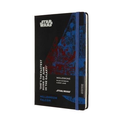 Moleskine Limited Edition Star Wars Large Ruled Notebook: Millennium Falcon