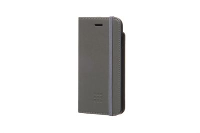 Moleskine Slate Grey Classic Original Booktype Case for iPhone 7/7s