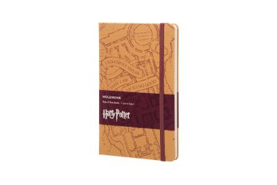 Moleskine Harry Potter Limited Edition Notebook Large Ruled Hard - Marauder's Map