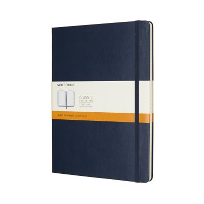 Moleskine Sapphire Blue Extra Large Ruled Notebook Hard