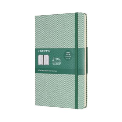 Moleskine Blend Limited Collection Green Large Ruled Notebook Hard