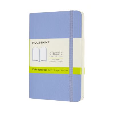 Moleskine Pocket Plain Softcover Notebook: Hydrangea Blue