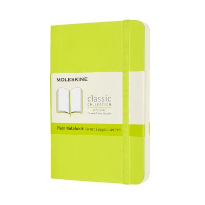 Moleskine Pocket Plain Softcover Notebook: Lemon Green