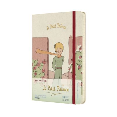 Moleskine Limited Edition Petit Prince 2021 18-Month Large Daily Diary: Roses
