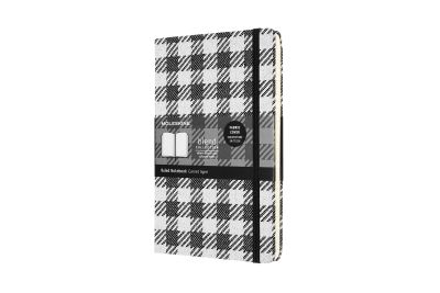 Moleskine Limited Collection Blend Fall/Winter 2020 Large Ruled Notebook: Check Pattern