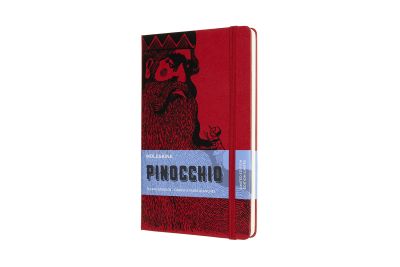 Moleskine Limited Edition Pinocchio Large Plain Notebook: Mangiafuoco