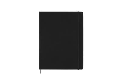 Moleskine Extra Large Hardcover Ruled Smart Notebook: Black